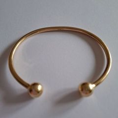 Gold Torc Bangle