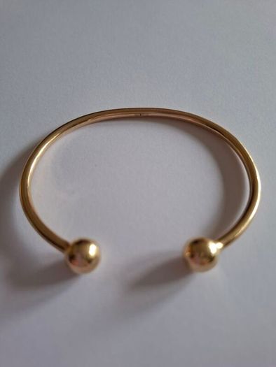 Gold Torc Bangle