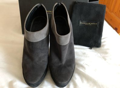 Donna Karen DKNY suede ankle boots