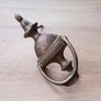 Vintage brass front door knocker  (VHL  & CAV  marks) Image 2