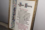 Vintage Framed House Blessing