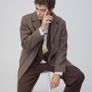 H&M Wool-blend coat - Dark beige Image 6