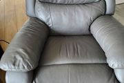 Faux Leather Recliner Riser