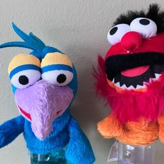Disney, The Muppets , Animal and Gonzo Hand/ Finger Puppets