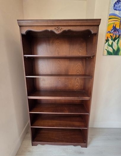 Pair of Bookcases Solid Wood