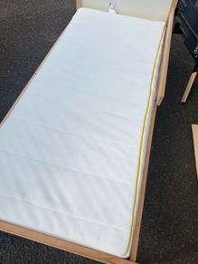 bed with matress
