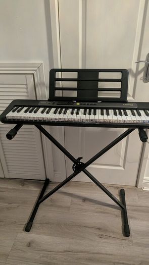 Casio Electric keyboard and stand