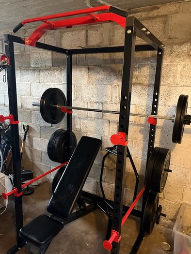 Squat Rack and Accessories