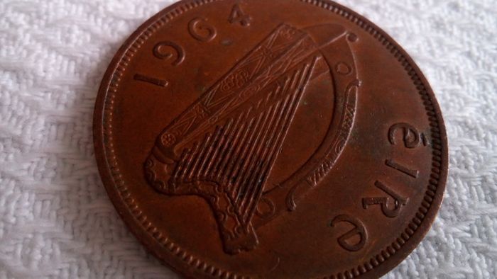 1964 Irish Penny.