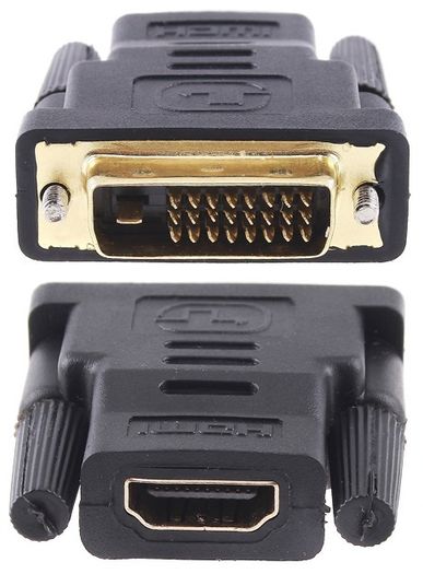 New Gold Plated Male DVI to Female HDMI Adapter Converter Connector #291