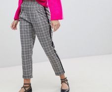 Check trousers