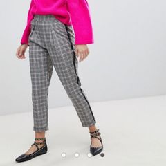 Check trousers