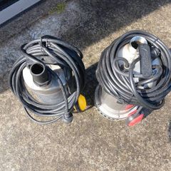 stainless submersible pump..brand new..not needed as job went with diffrent idea