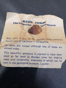 Vintage BLUE JOHN Gemstone