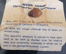 Vintage BLUE JOHN Gemstone