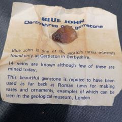 Vintage BLUE JOHN Gemstone
