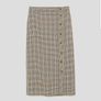 ZARA checked pencil skirt size 8 Image 4