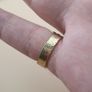 Vintage Gothic Leopard / Panther Animal Wrap Ring with Red Eyes Image 3