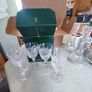 Set Of 4 Galway Clarendon Sherry Glass In Box. Image 9