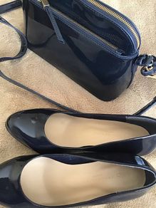 navy shoes & bag REDUCED