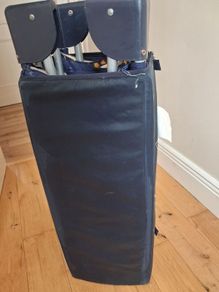 navy Travel Cot