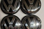 VW Wheel Centre Caps 70mm Center Caps Hubcap Cover for 7L6601149B for 2004-2010 Touareg &amp; 2004-2015 Transporter