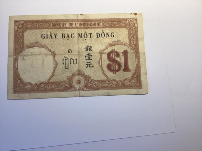 Banknotes Indochine