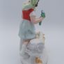 Vintage Gerold Porzellan Germany Figurine Girl with Geese Ducks Image 4