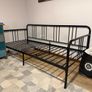 Metal black bed Image 2