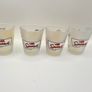 Vintage 2000 The Simpsons Matt Groening Frosted Shot Glasses Image 2