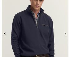Half Zip Bugatti Sweater