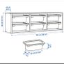 Wall storage units x 2 Image 3