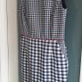 PRECIS navy white red shift dress with pockets Sz 10 UK Image 7