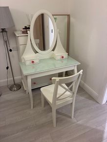 Ikea dressing table and chair