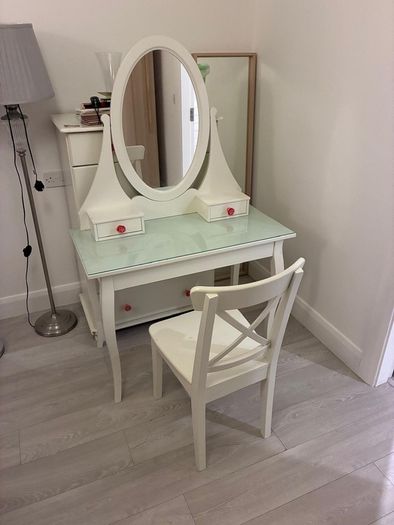 Ikea dressing table and chair