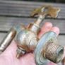 Antique Brass Barrel Taps Image 4