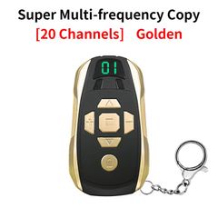 Rechargeable 20 Channel Smart Multi-Frequency Wireless Copy Remote Control, Automatic Gate Rolling Shutter Door Duplicator Key