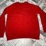 Superdry Mens V-Neck Jumper Size Large Red Image 8