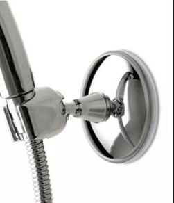shower head suction holder. no drilling
