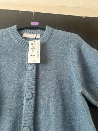 New with tags blue cardigan size (S) 10/12
