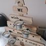 Christmas Wooden Tealight Holder Image 3