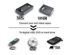 Video transfer to digital hard drive//dvd/usb stick