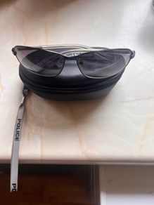 Police Designer Sunglasses With Original Case Good Condition
