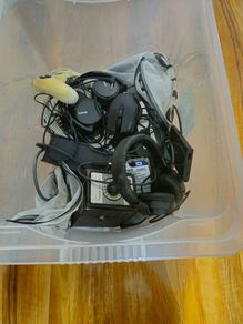 Vintage Camera Model & Electronics Lot - As-Is / Repair / Parts