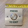 Flush 25mm stainless steel exit button SPB003F with back box Image 6