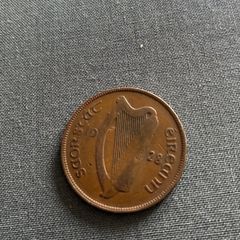 1928 Irish Penny/ Pingin