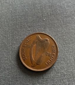1928 Irish Penny/ Pingin