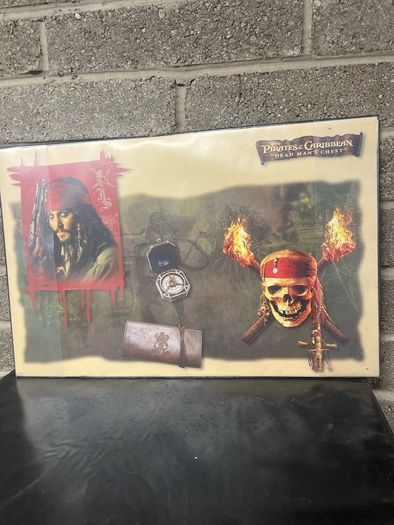 Official Pirates of the Caribbean 2 Promo Poster Sign (2006 Vintage)