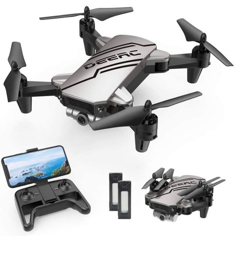 720P HD FPV Camera Remote Control Toys Gifts for Boys Girls with Altitude Hold, Headless Mode, One Key Start Speed Adjustment, 3D Flips 2 Batteries, Black MULTIPLE COLOURS AVAILABLE (FREE POSTAGE)