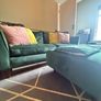 3 seater sofa & footstool Image 8